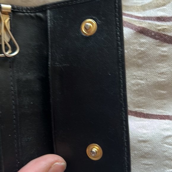 Authentic Ferragamo long leather wallet and key holder. - Picture 16 of 16